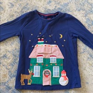 Girls Mini Biden Christmas shirt